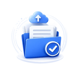 Illustration of an advisor preparing and filing paperwork